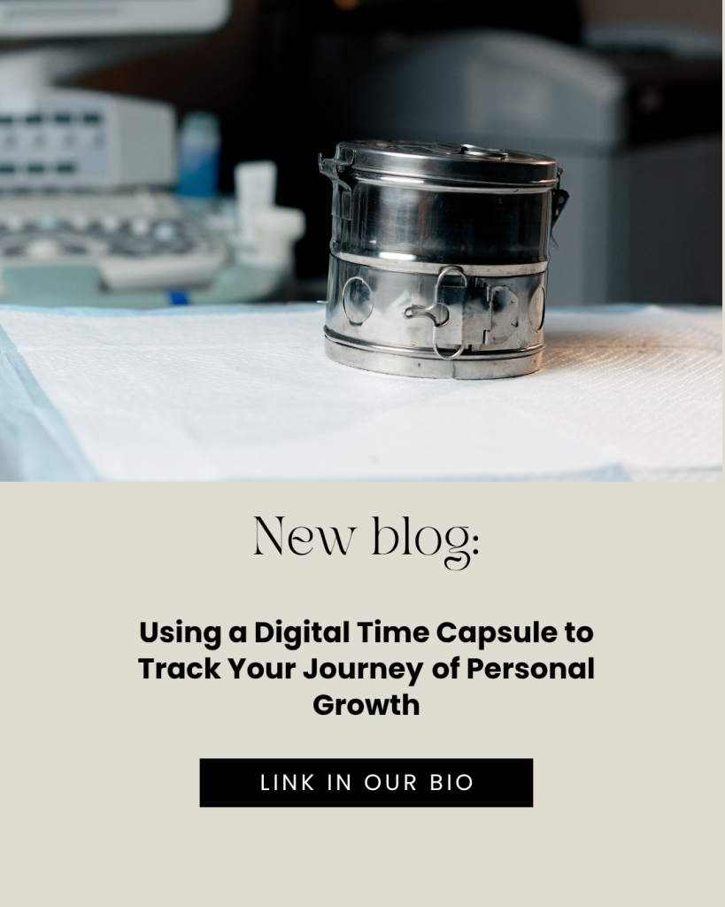 how to create a digital time capsule